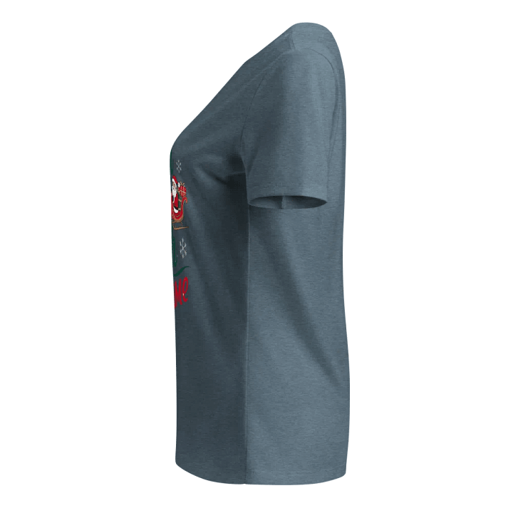 Festive Sleigh My Name V-Neck Tee product image (14)
