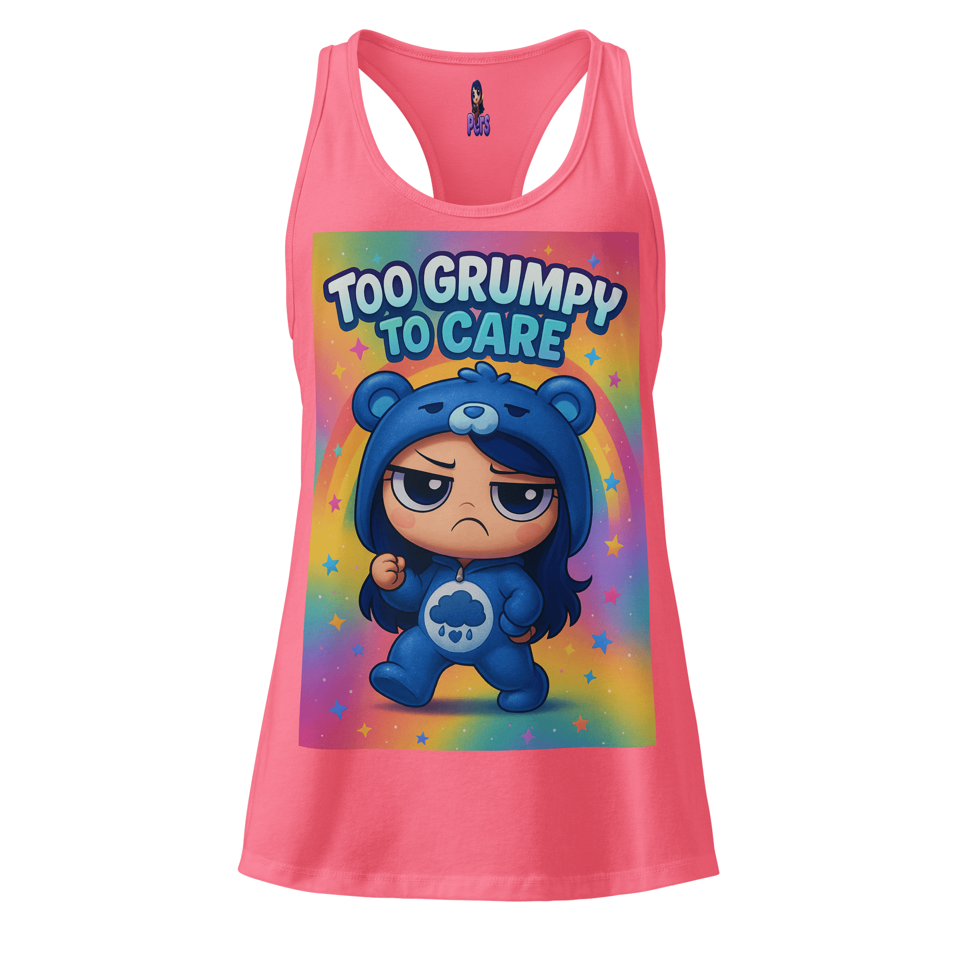 Grumpy Pers Racerback Tank product image (9)