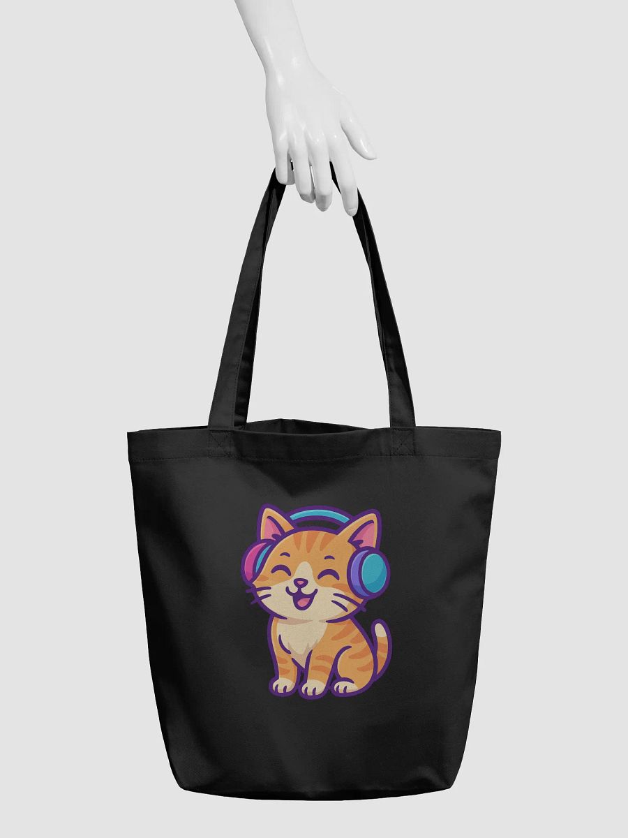 Purrfect Groove Eco Tote product image (3)