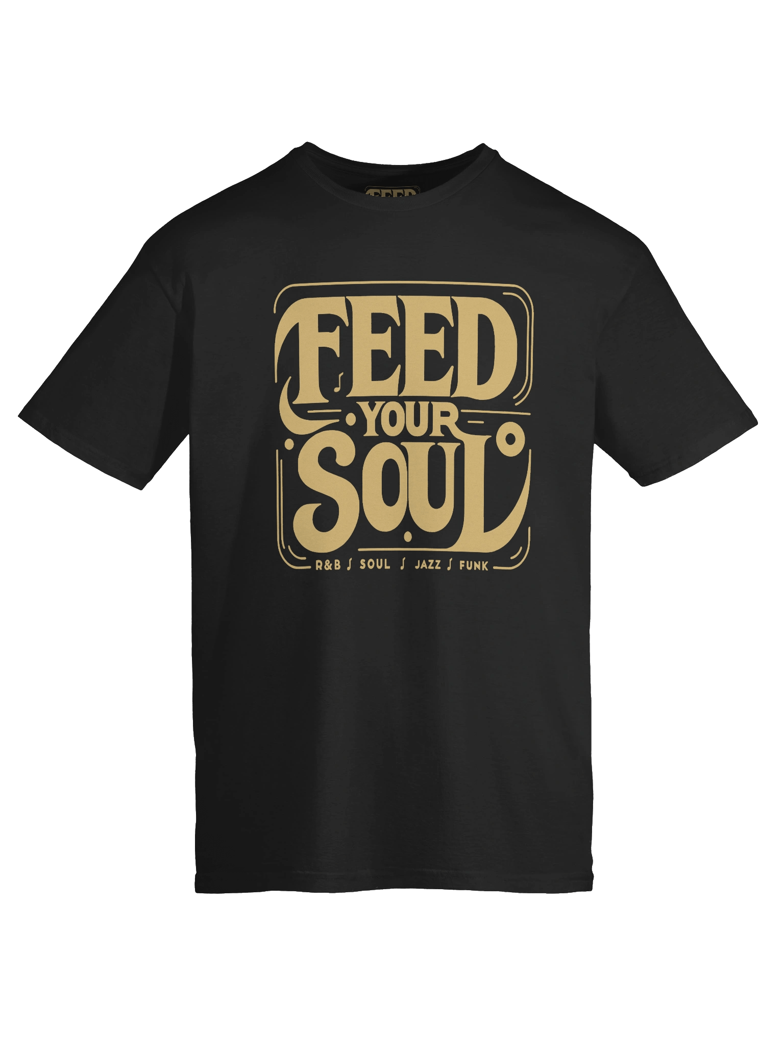 FEED YOUR SOUL GOLD LOGO T-SHIRT product image (9)