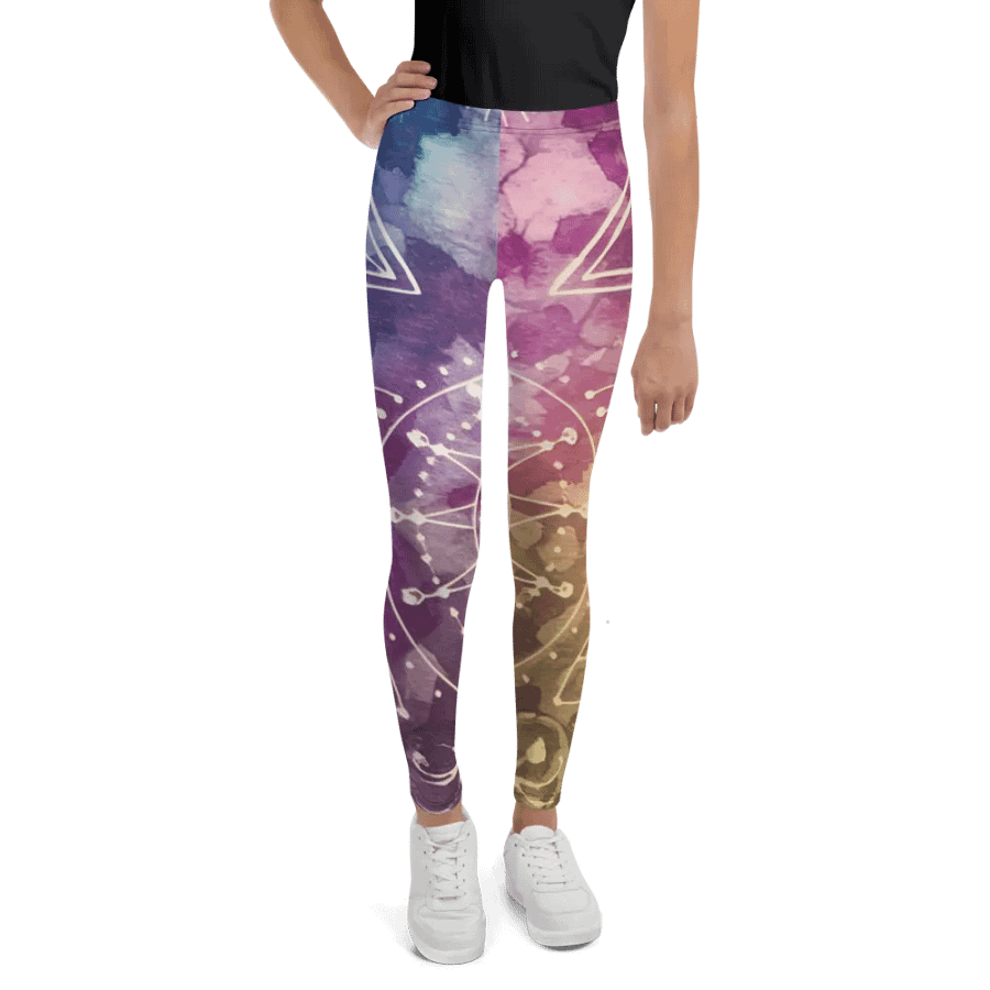 Sacred Geometry, Youth Leggings product image (3)