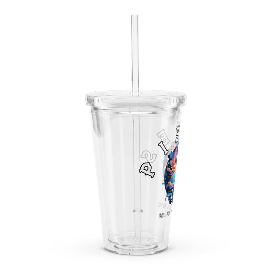 Pisces - Zodiac Double Wall Clear Plastic Tumbler product image (3)