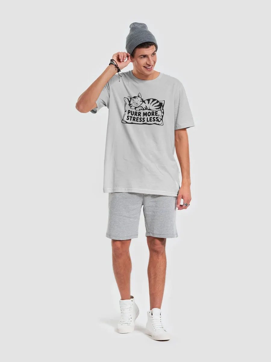 Purr More Stress Less T-Shirt product image (5)