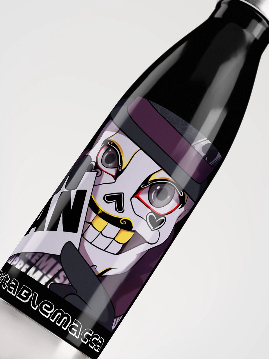Macca's Ban Emoji on steel water bottle product image (5)