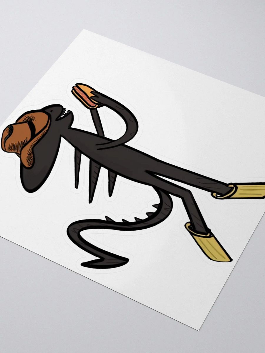 Xenomorph Boot Scootin' Boogie - Kiss Cut Sticker product image (8)