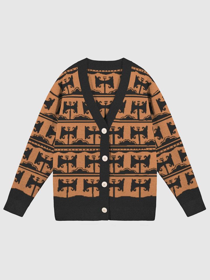 Minoan Labrys Cardigan - orange product image (1)