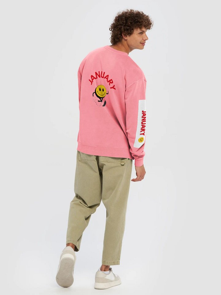 Independent Trading Co. Unisex Midweight Pigment Dyed Sweatshirt product image (2)