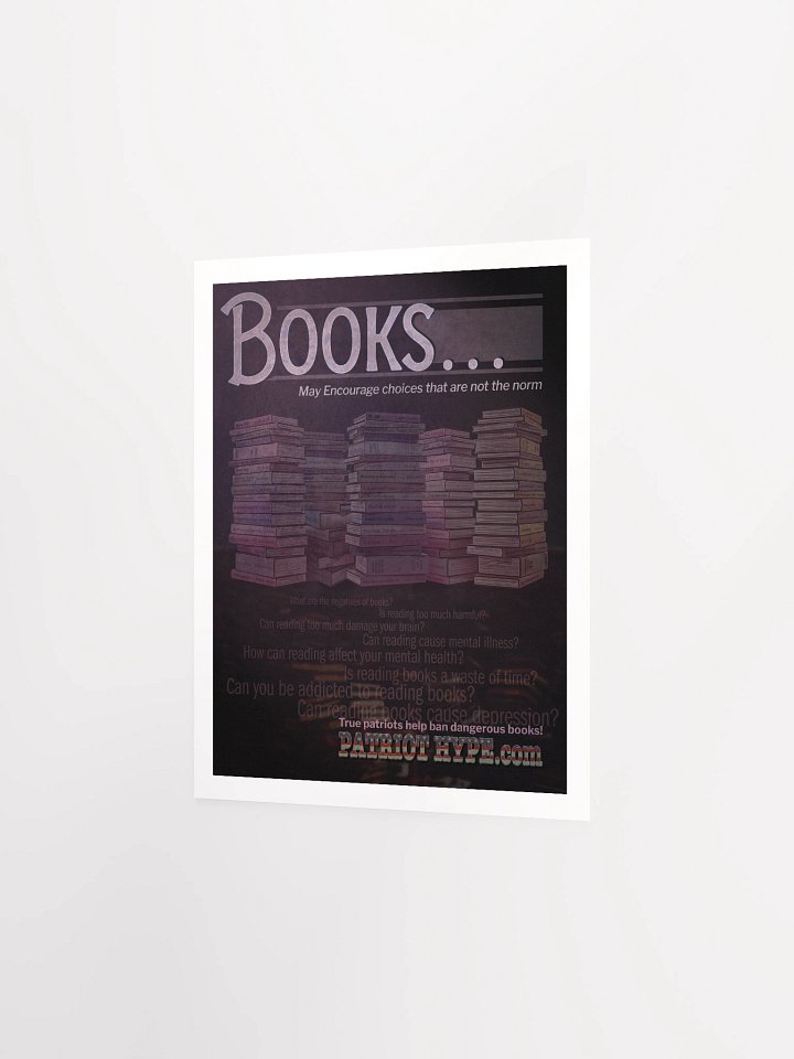 Poster: Patriot Hype - Books product image (7)