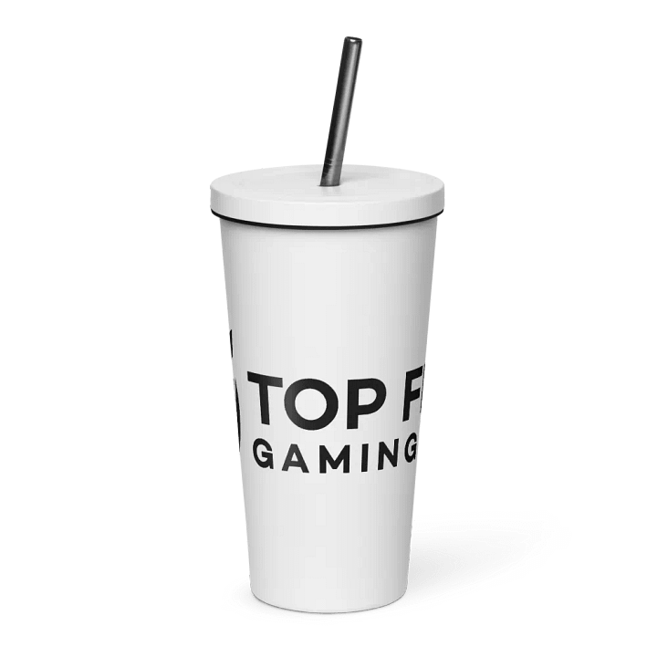 TopFrag™ Insulated Tumbler with a Straw product image (9)