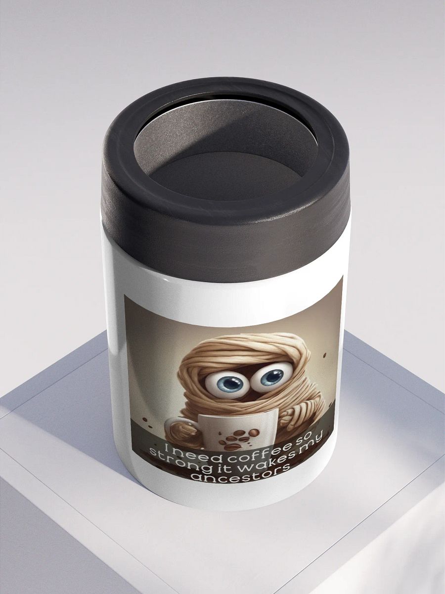 Ancestor Strength Coffee Stainless Steel Koozie product image (2)