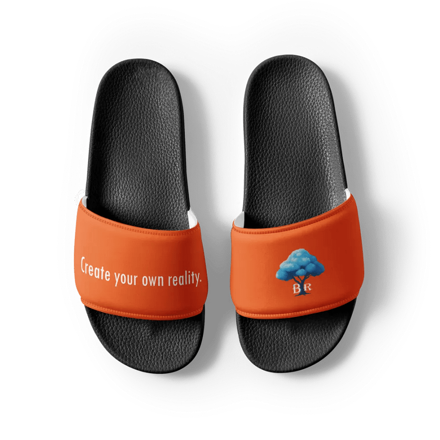 "CREATE YOUR OWN REALITY" SLIDES (ORANGE) product image (4)