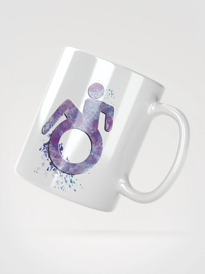 Wheelie, Purple Splash Mug product image (2)