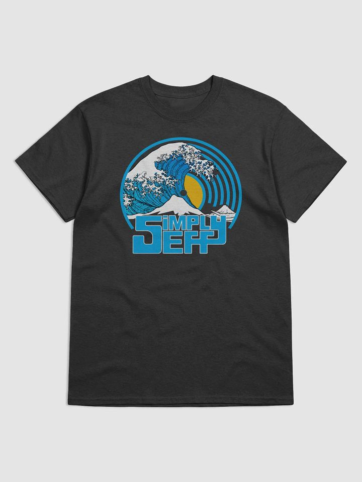 Simply Jeff Tsunami Blue Heavyweight Unisex T-Shirt product image (1)