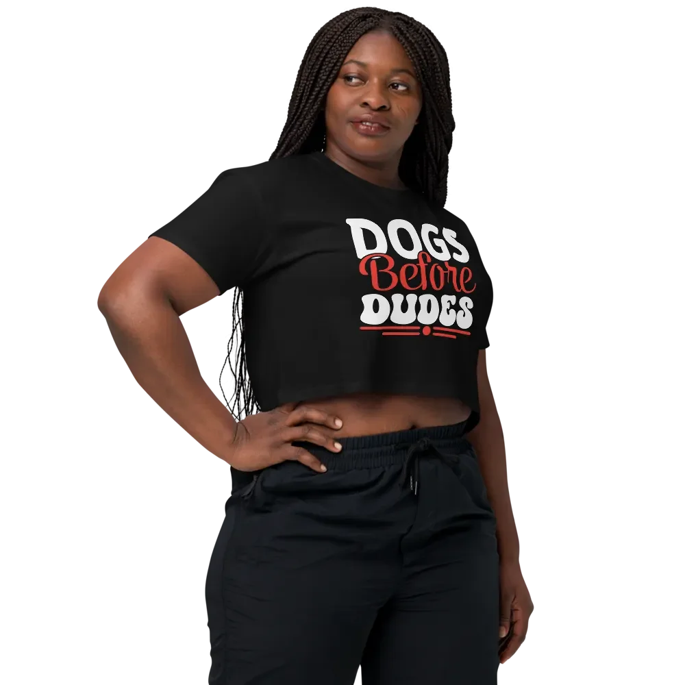 DOGS Before DUDES Crop Top product image (9)
