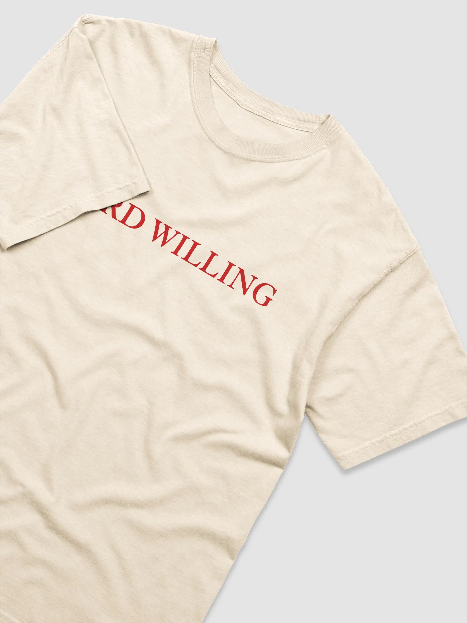 Lord Willing Red Letter product image (3)