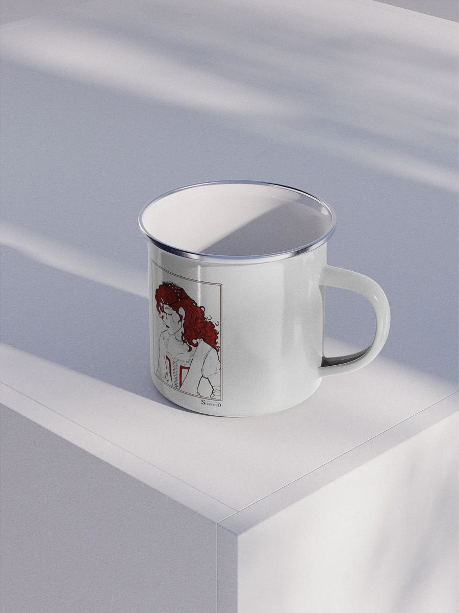 Gan and Felicity Enamel Mug product image (2)