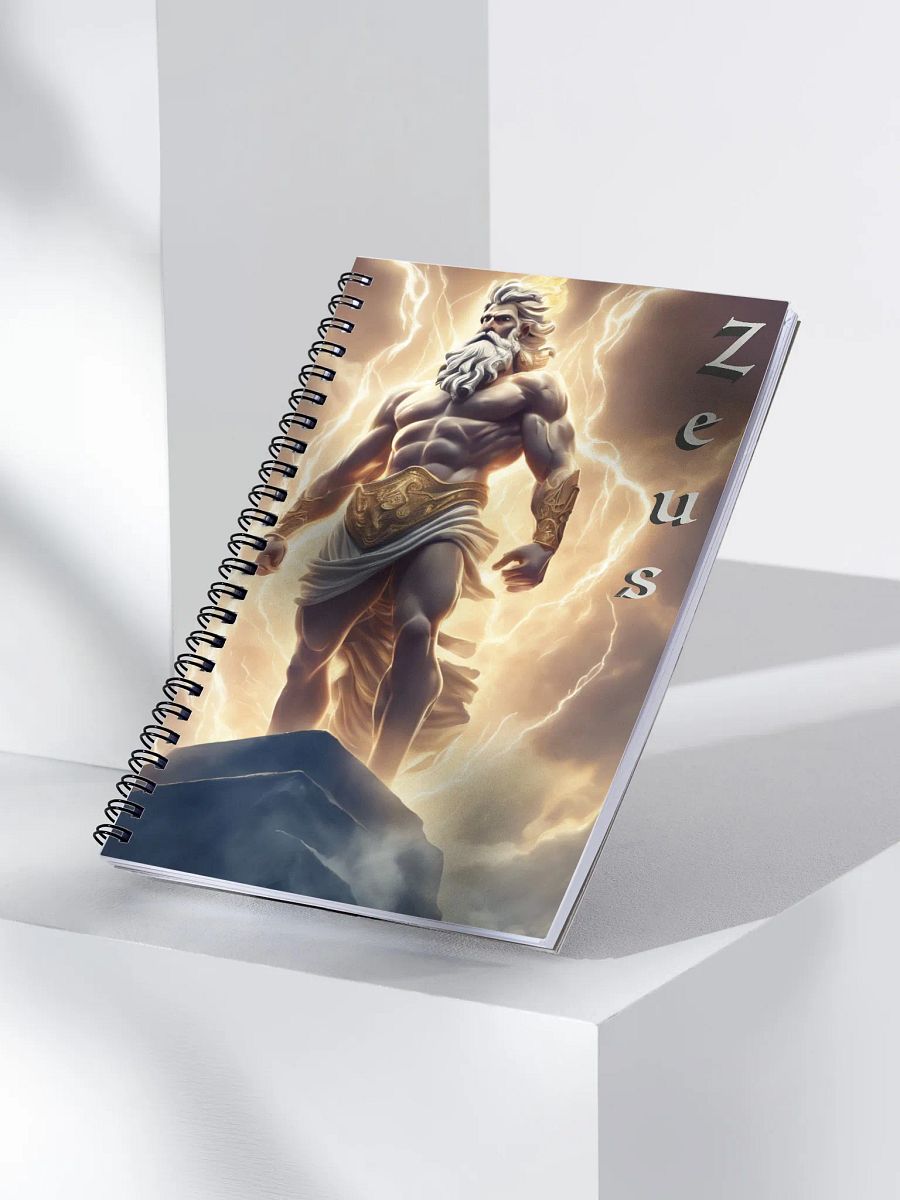 Greek God Zeus Notebook product image (3)