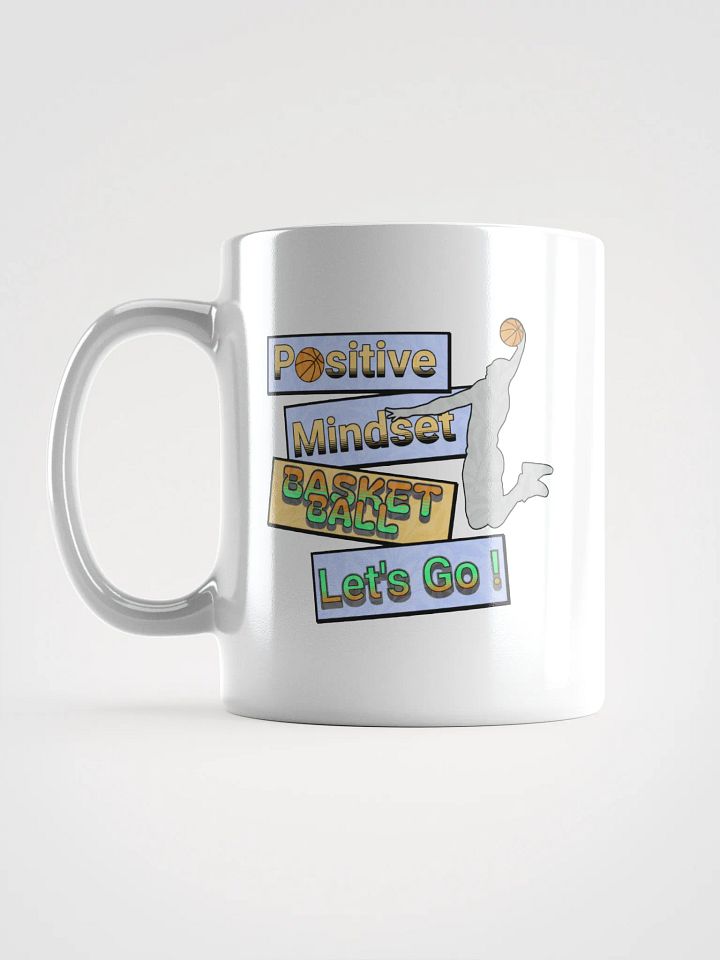 Positive Mindset Basketball Mug product image (1)