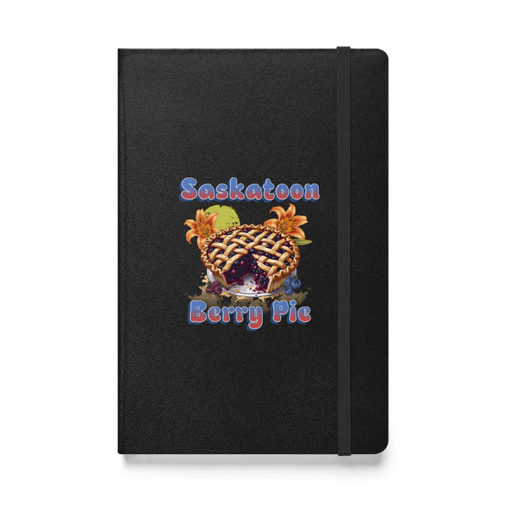 Saskatoon Berry Pie Hardcover Notebook product image (1)