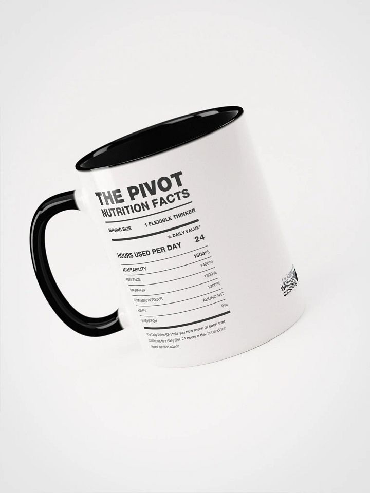 THE PIVOT Nutrition Facts Ceramic Mug product image (1)