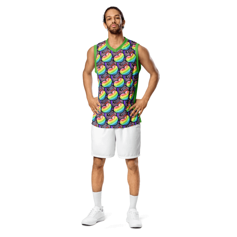 eabLOVE Unisex Basketball Jersey product image (8)