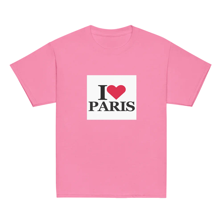 Kids Shirt Love Paris product image (2)