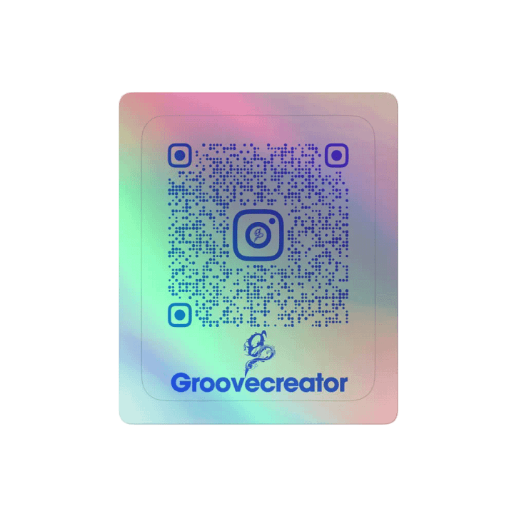 Holographic Groovecreator Stickers product image (2)