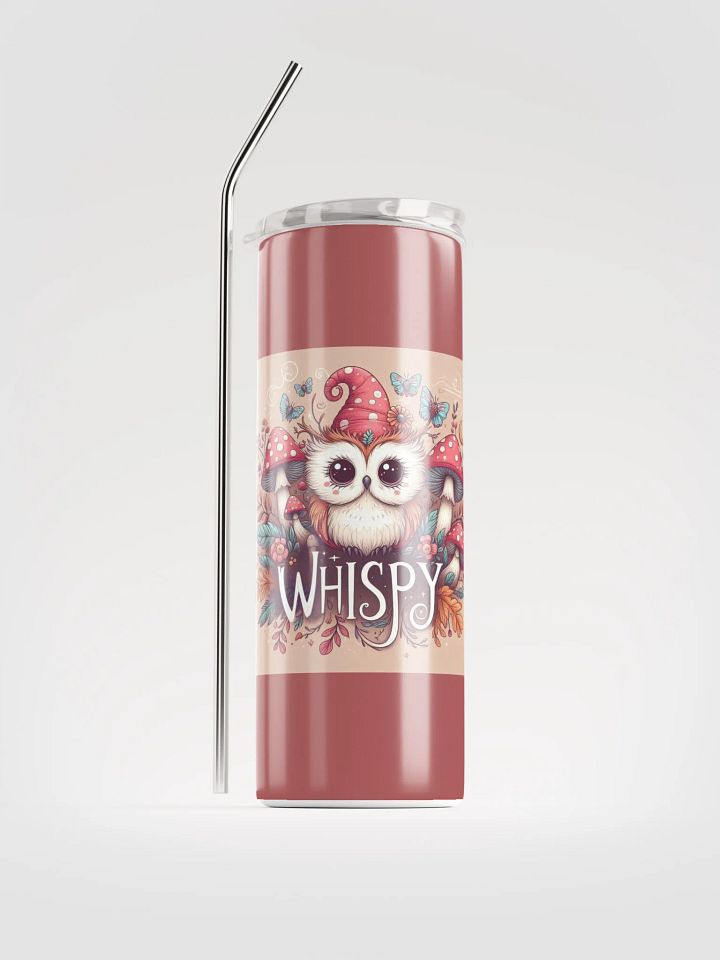 Whimsical Owl Stainless Steel Tumbler product image (2)