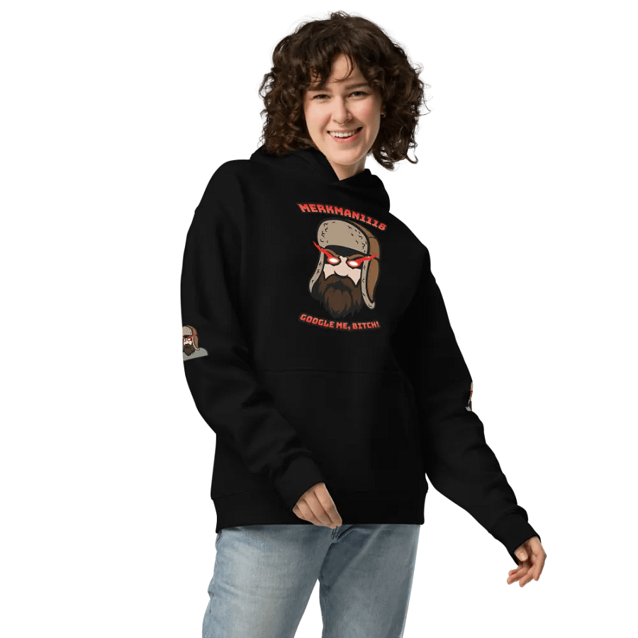 Merkman1118 GOOGLE ME BITCH ULTIMATE HOODIE product image (3)