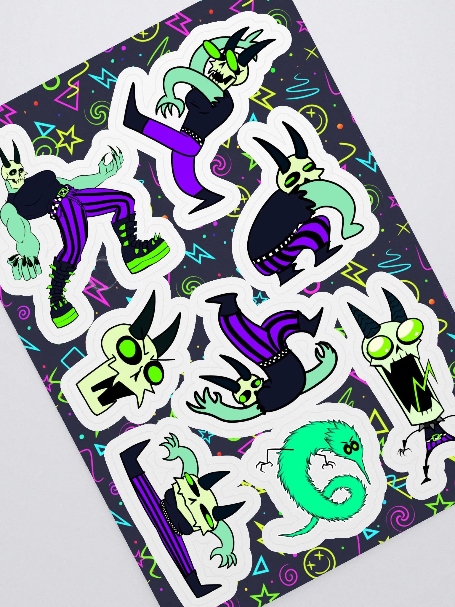 SILLY MORP STICKER SHEET product image (1)