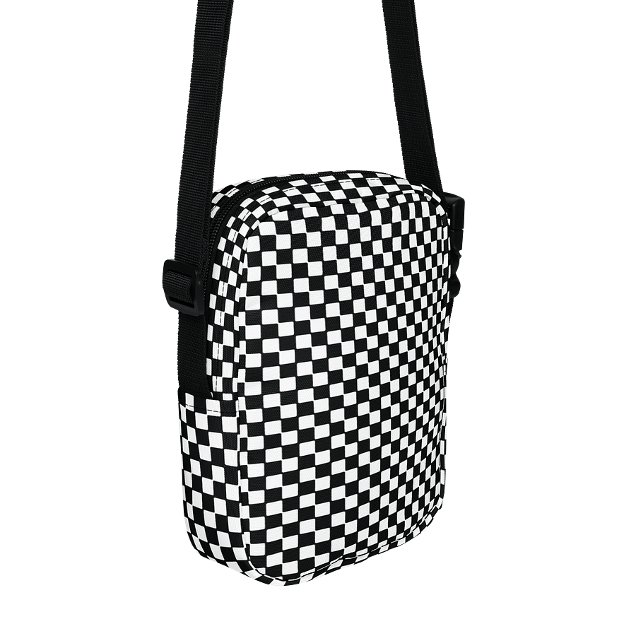 Checkered Crossbody: All-Over Print Bag product image (3)