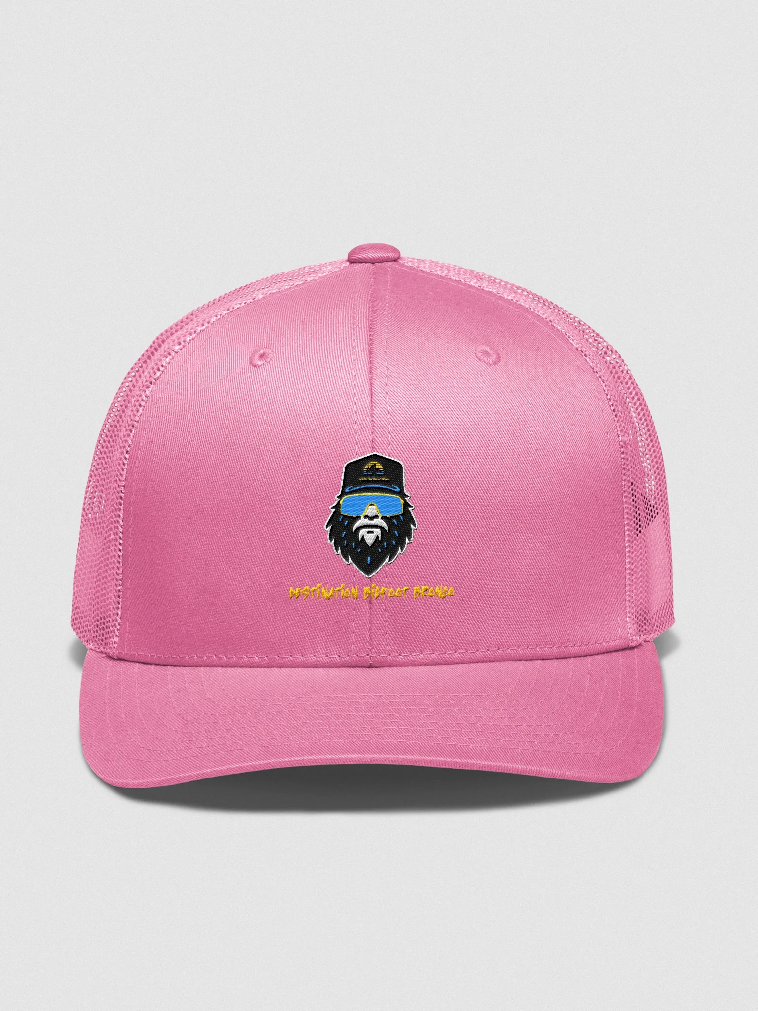 Destination Bigfoot Bronco Bigfoot Logo Retro Trucker Cap (Multiple Colors Available) product image (1)