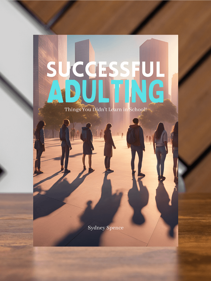 Successful Adulting: Things You Didn't Learn in School, More than 300 Pages, Automatic Digital Download product image (1)