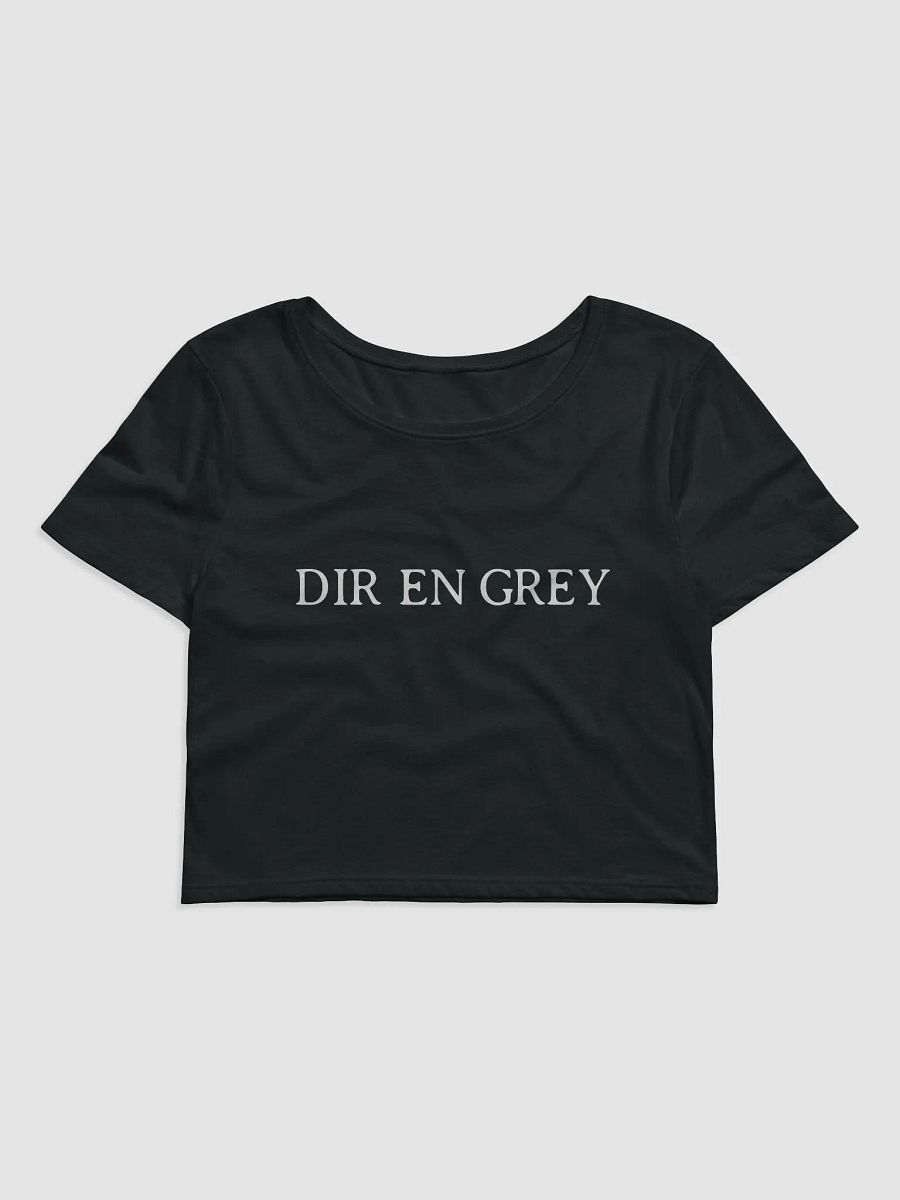 Logo Crop Top (Black) product image (1)