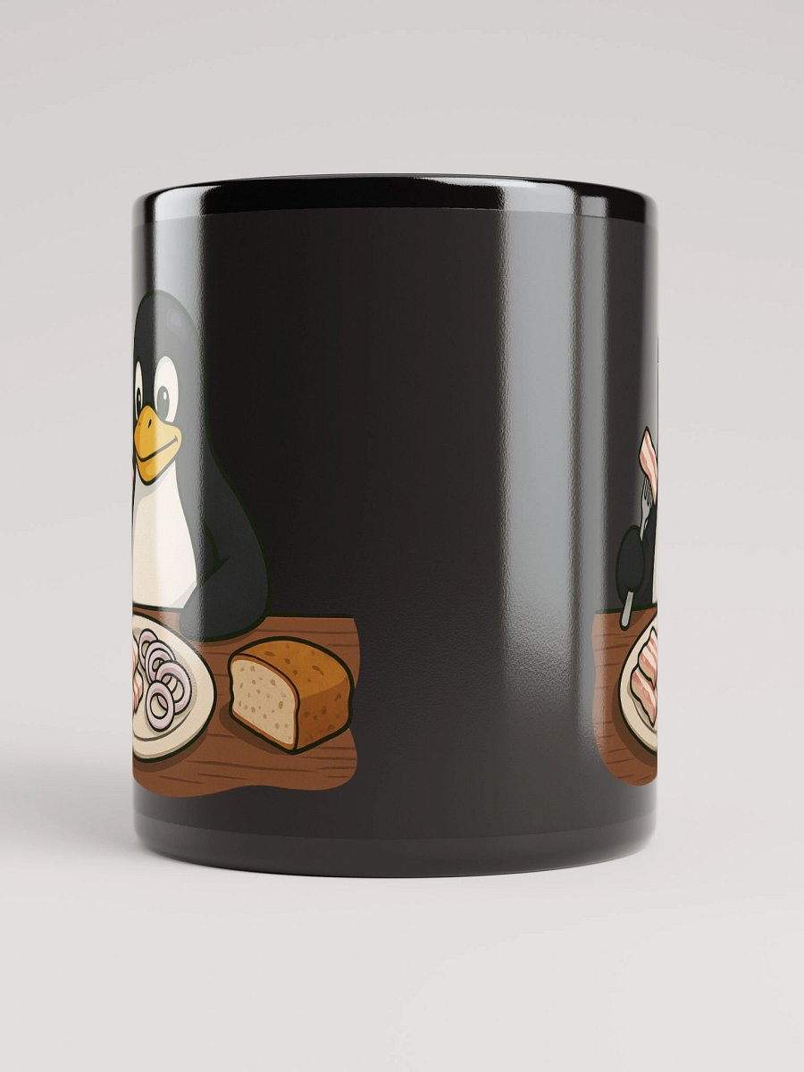 Black Mug - Tux's Breakfast product image (5)