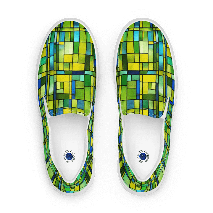 Mosaic Meadow Mens Slip-Ons product image (1)