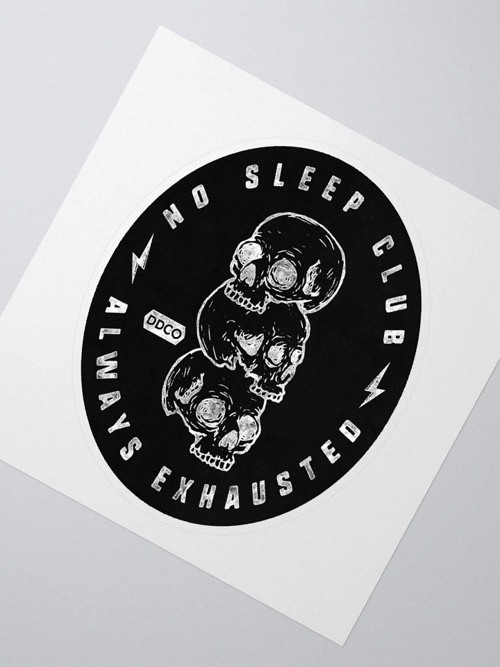 No Sleep Club - Sticker product image (2)