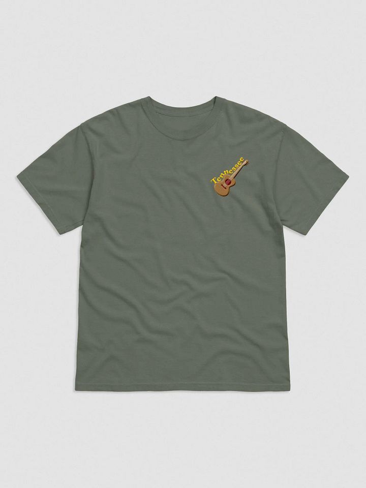 Tennessee Guitar Left Side Embroidery Tee product image (2)