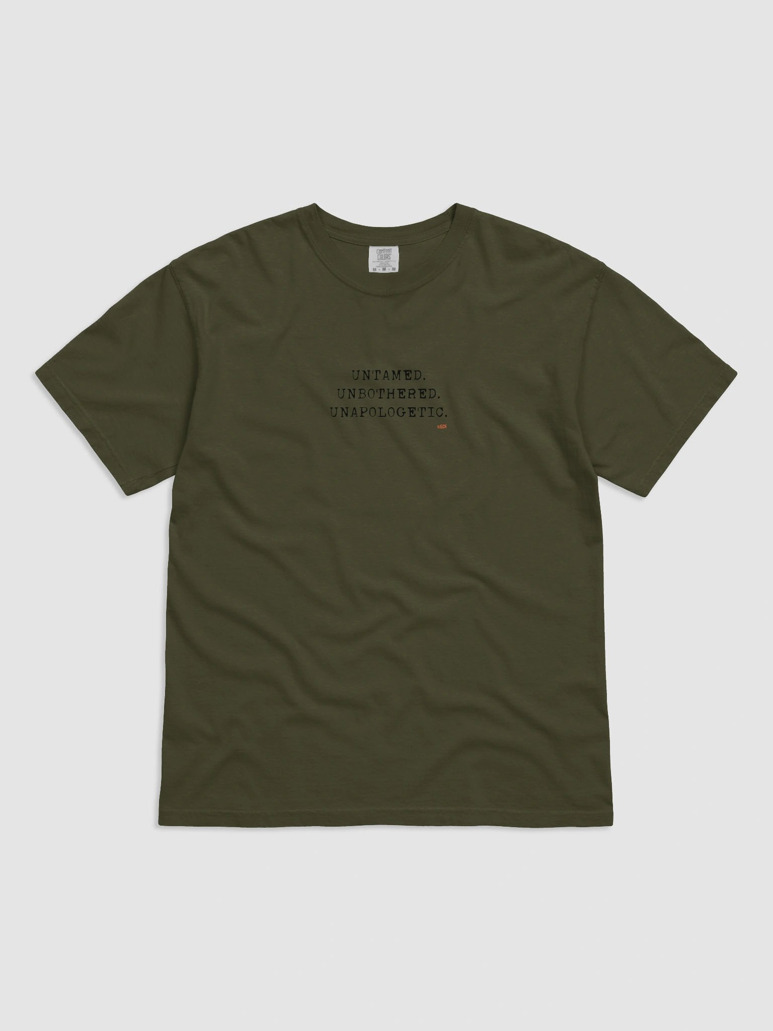 Untamed Unbothered Unapologetic Comfort Tee product image (1)