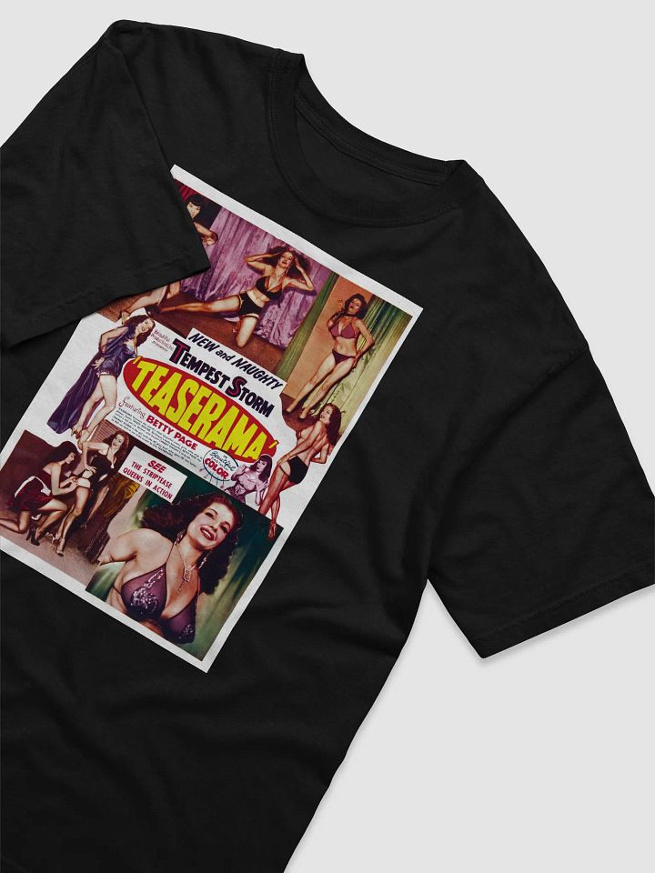 Teaserama Vintage Burlesque Poster T-Shirt product image (2)