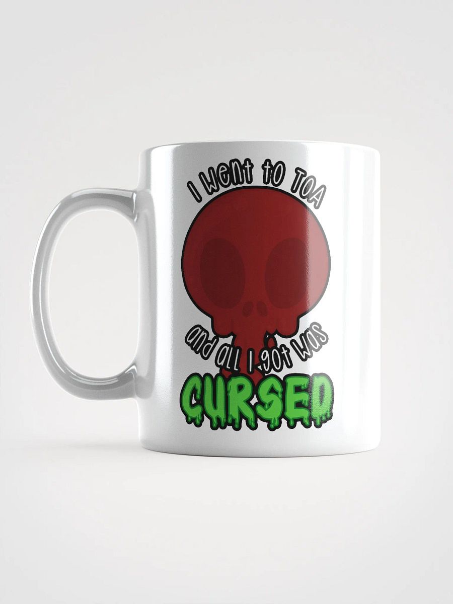 All I Got Was Cursed - Death Knight - White Glossy Mug product image (6)