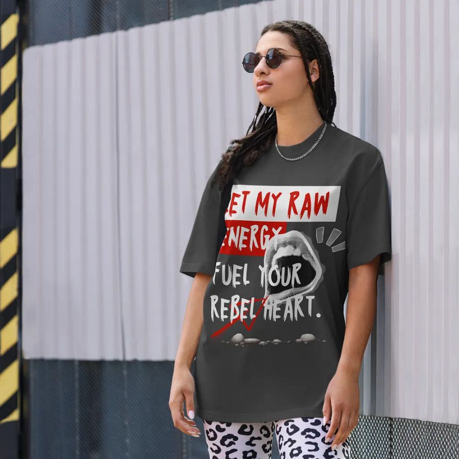 Let my rebel energy fuel your rebel Heart unisex t-shirt product image (8)