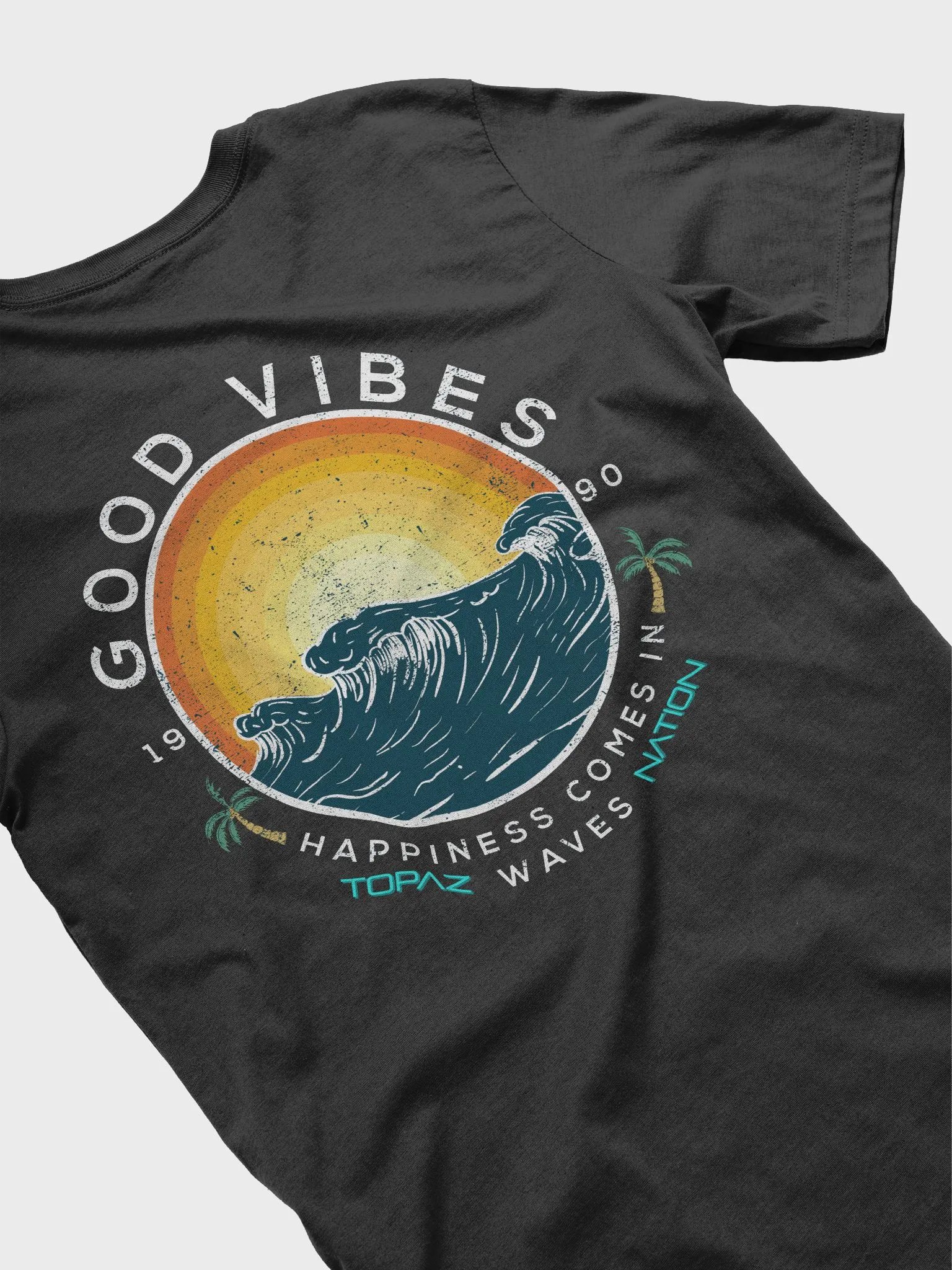 Vibrant 'HOW YOU DOIN'' Topaz Nation Tee product image (6)