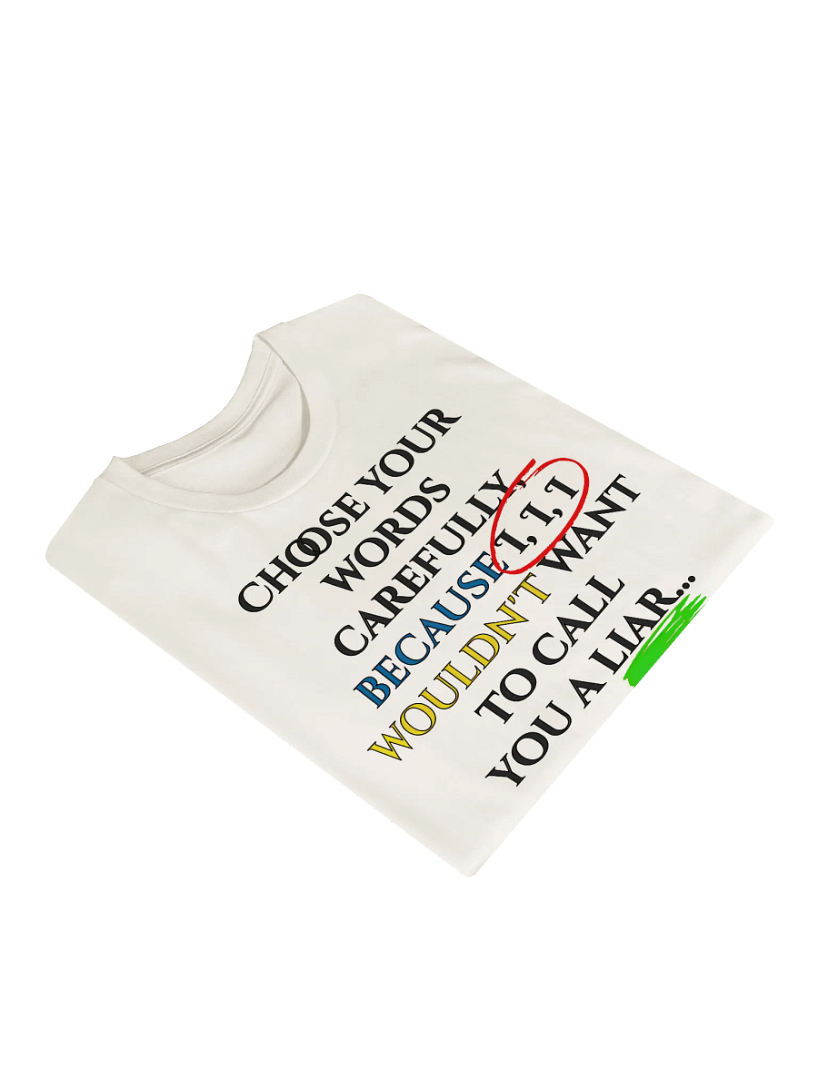 Choose Your Words Premium T-Shirt product image (3)