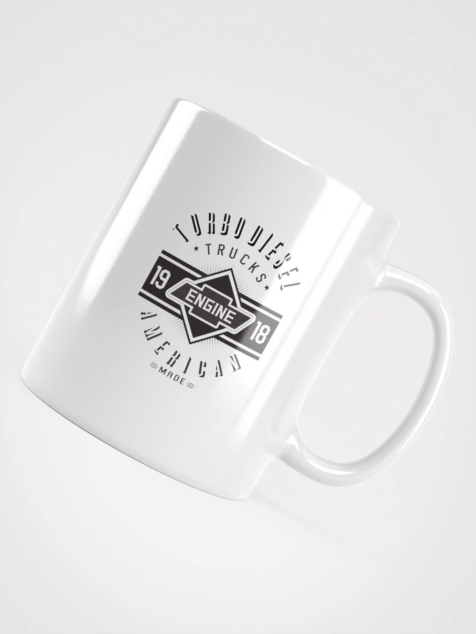 Engine 18-19 Logo White Mug product image (11)
