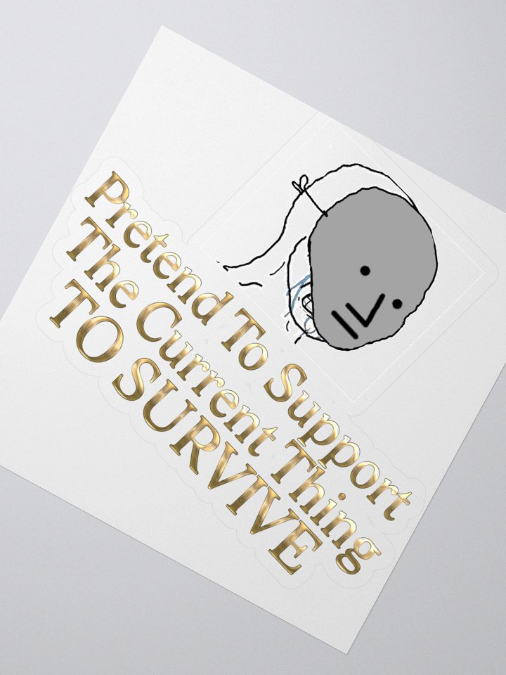 NPC Disguise Sticker product image (4)