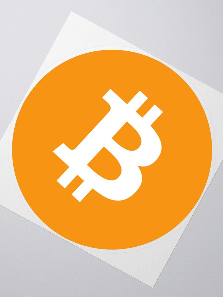 Bitcoin Logo Sticker product image (2)