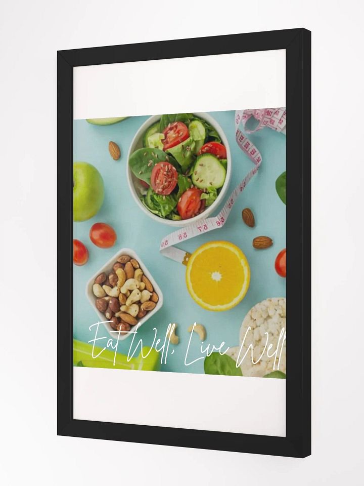 Wall Art Healthy Food Framed High-Quality Matte Poster (in) product image (2)