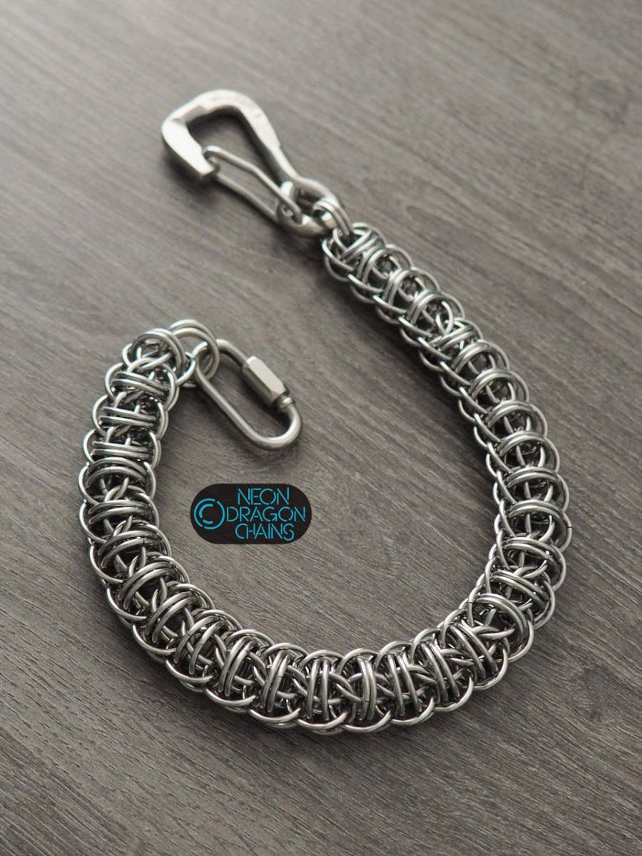 Fire Wyrm Wallet Chain / OOAK product image (5)