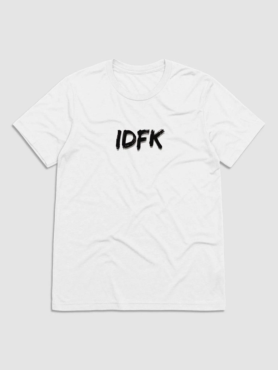 IDFK Black & White Tee product image (1)